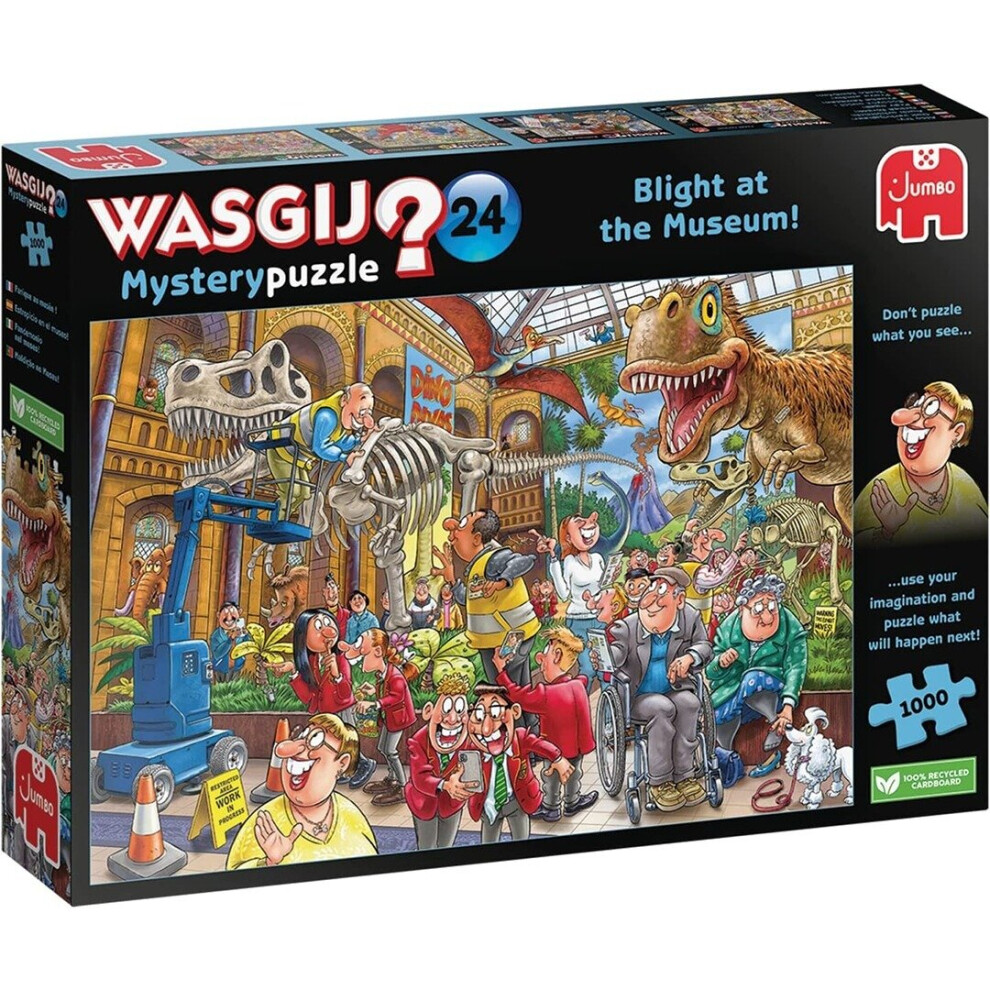 Wasgij Mystery 24 Blight At The Museum! 1000 Piece Jigsaw Puzzle