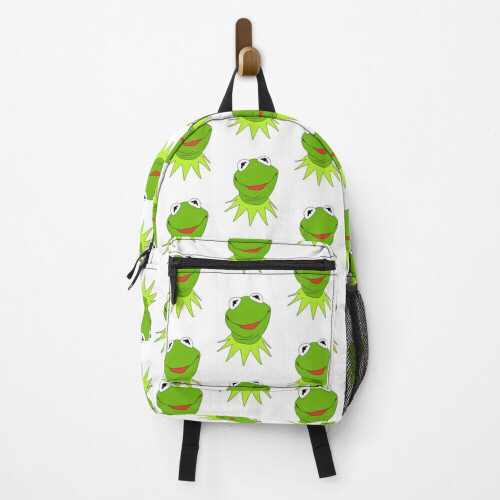 Backpack Kermit the frog School Bag Travel 15"