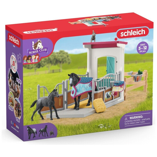Schleich Schleich Horse Box With Mare And Foal 2