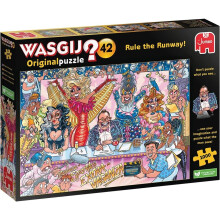 Wasgij Original 42: Rule The Runway! 1000-Piece Jigsaw Puzzle - Humorous Imagination Challenge