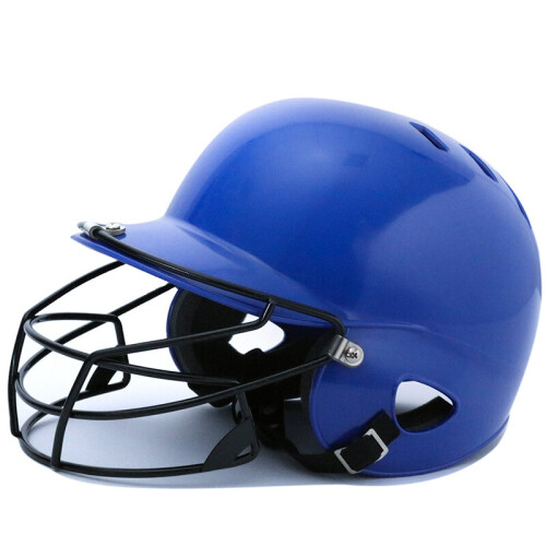 Professional Baseball Softball Cather Helmet Double Lap Batting Helme 1