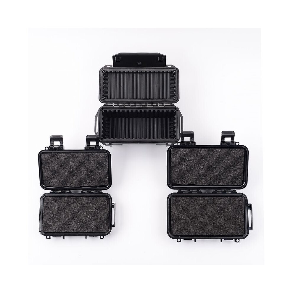 Outdoor Shockproof Pressure Resistant Waterproof Dustproof Sealed Waterproof Safety Case Abs Plastic Tool Box Dry Box Survival C 5063131974546