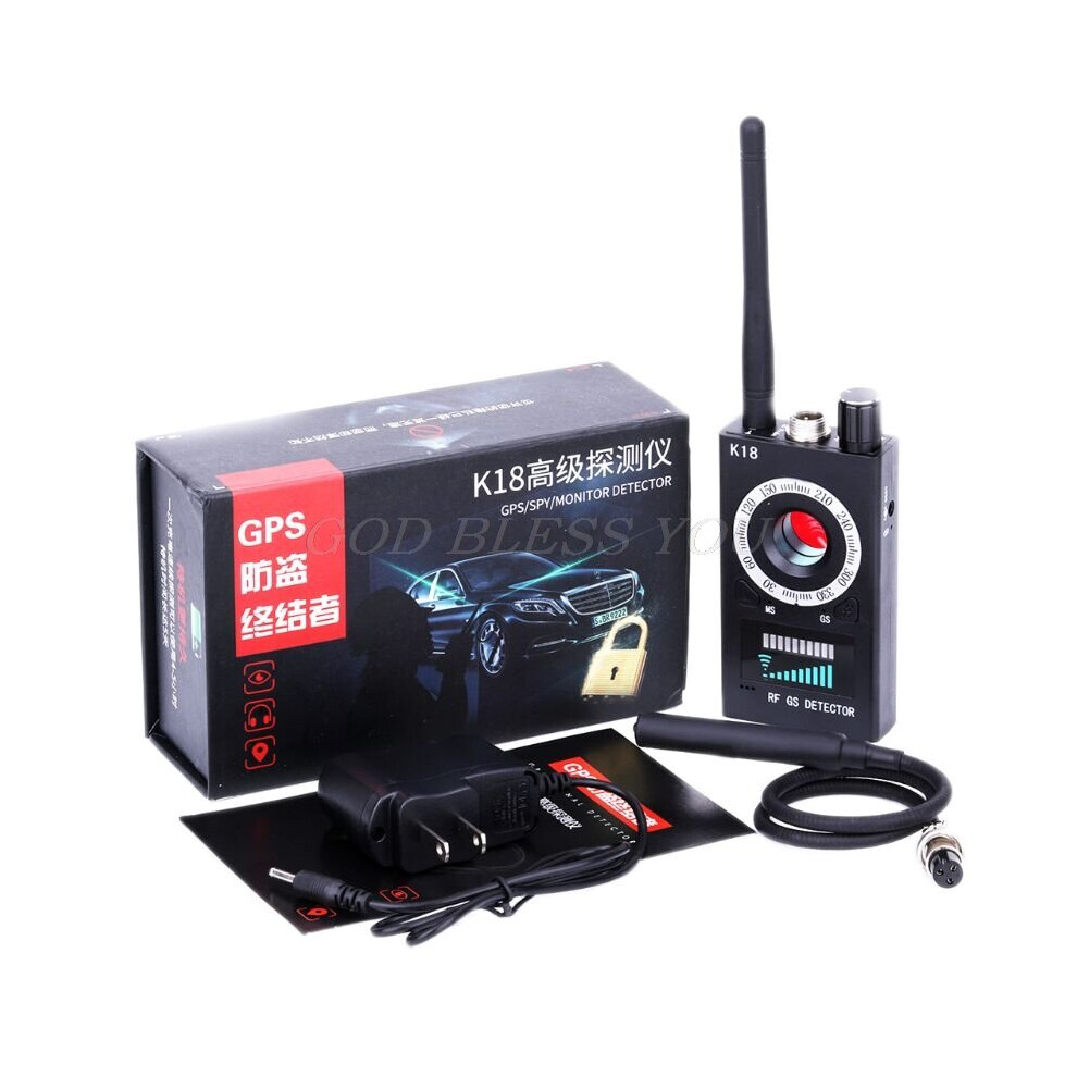 1Mhz-6.5Ghz K18 Anti Spy Rf Detector Camera Wireless Bug Detect Gsm Listening Device Finder Radar Radio Scanner Drop Shipping 5063131971101