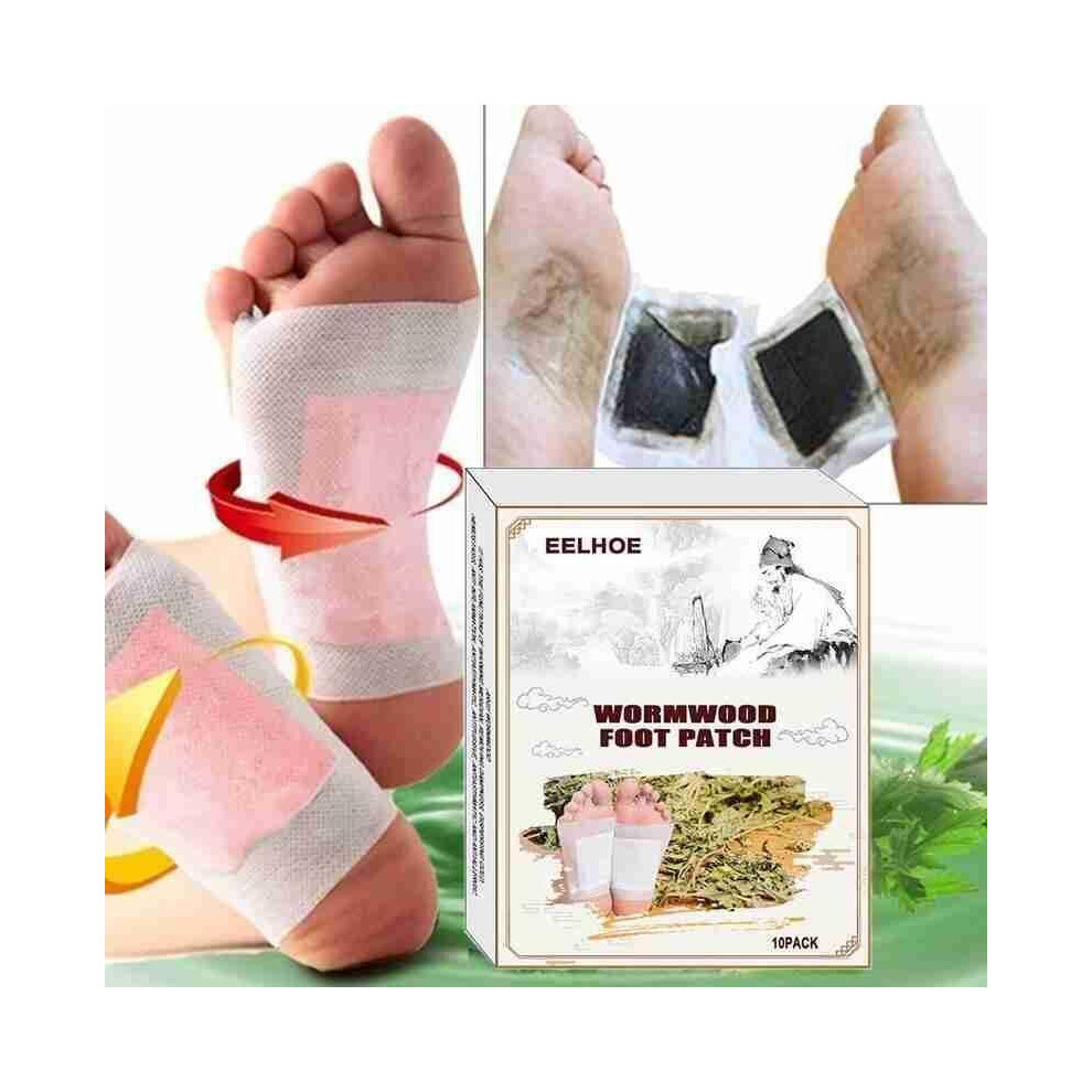 Yetp Star 20Pcs Wormwood Foot Patch Herbal Body Detox Foot Pads Fast