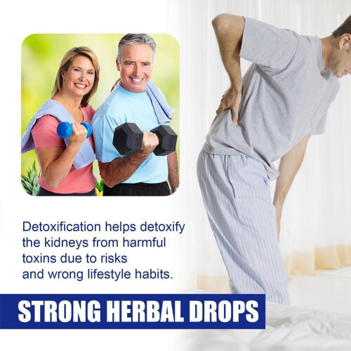Powerful Kidney Support & Uric Acid Cleanse Herbal Drops 2