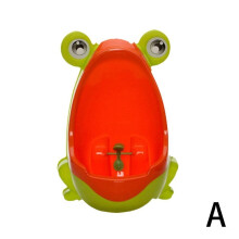 ( Yellow) Kids Baby Toilet Seat Toddler Frog Potty Training Chair Urinal Children Toilets