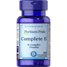 Puritan's Pride B-100 B-Complex Vitamin Capsules 100's
