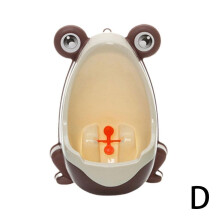 ( Coffee) Kids Baby Toilet Seat Toddler Frog Potty Training Chair Urinal Children Toilets