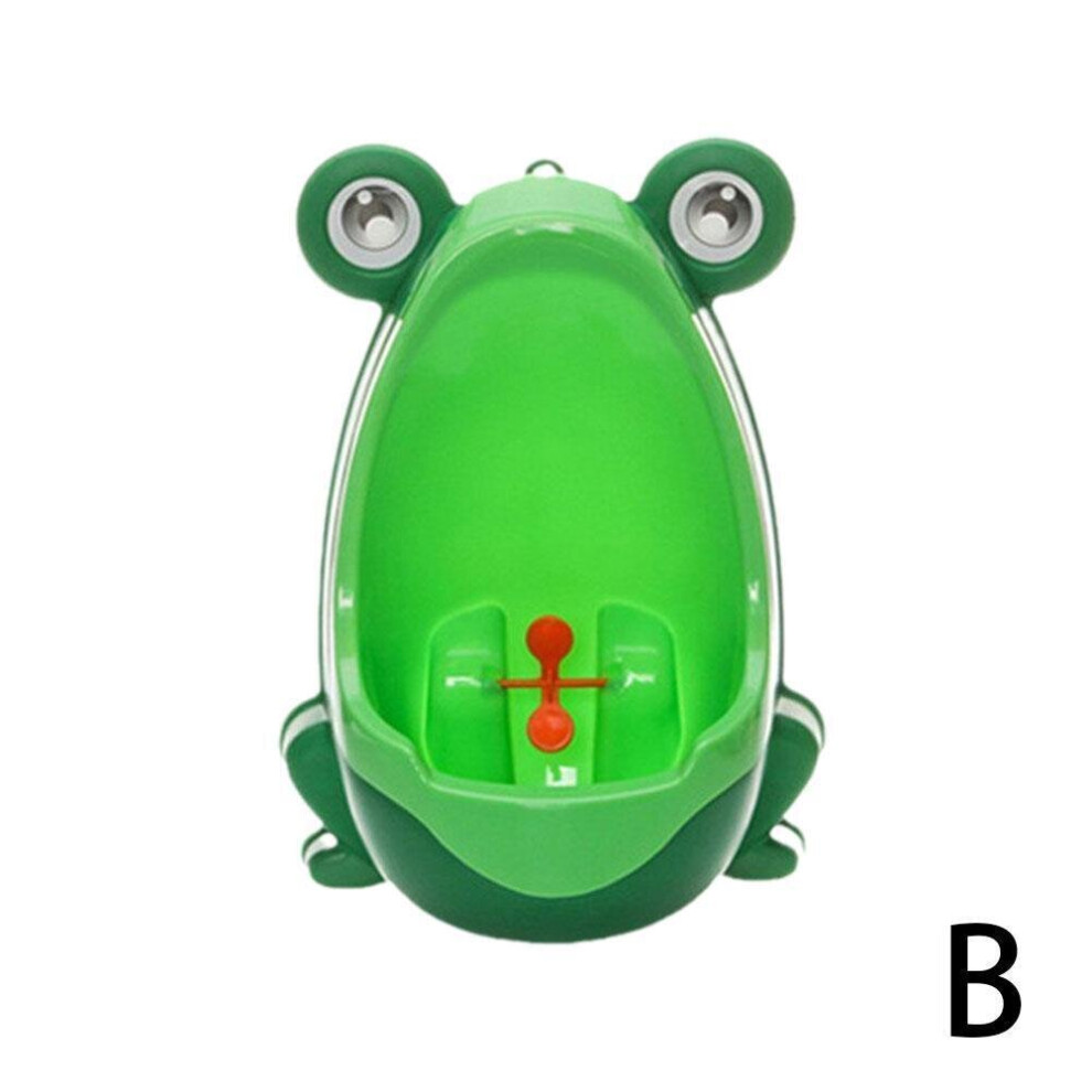 (  Green) Kids Baby Toilet Seat Toddler Frog Potty Training Chair Urinal Children Toilets