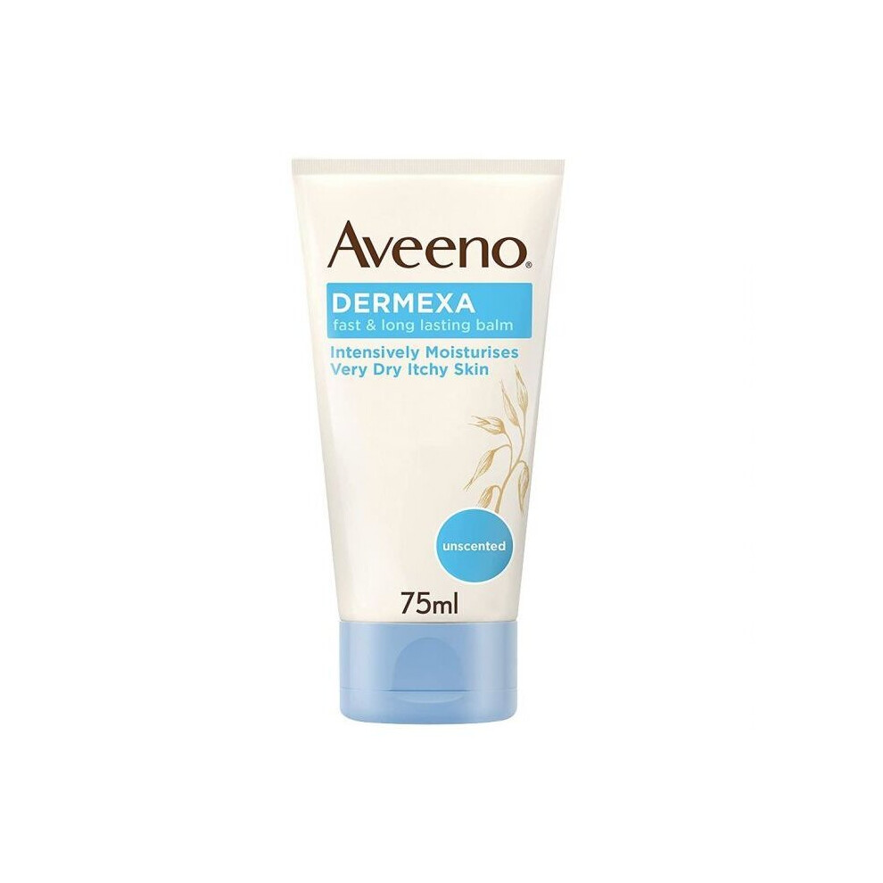 Aveeno Dermexa Fast & Long-lasting Moisturizing Balm For very dry itchy skin 75 mL