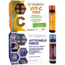 Marnys Artrohelp 20x10ml Vials + Marnys Vit C Liopsomal 20x10ml Vials