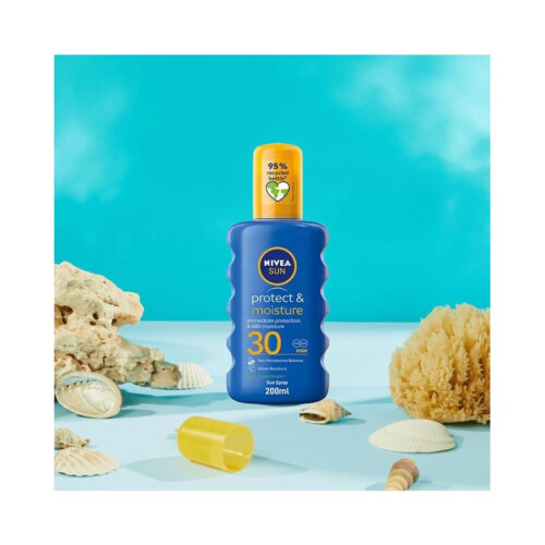 NIVEA Nivea Sun Protect & Moisture SPF30 Moisturizing Sun Spray 200 mL 1