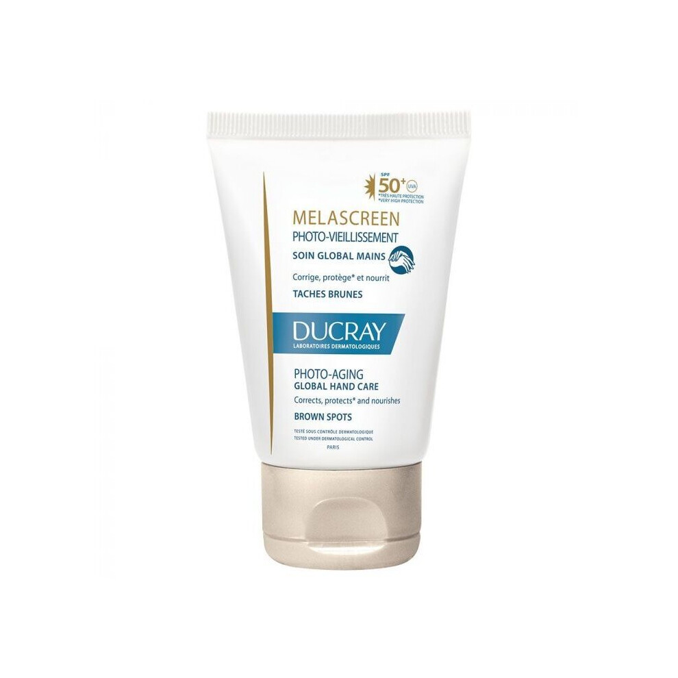 Cream Ducray Melascreen Spf50+ Global Hand Care Delivers Superior Protection Against Sun Damage 50Ml