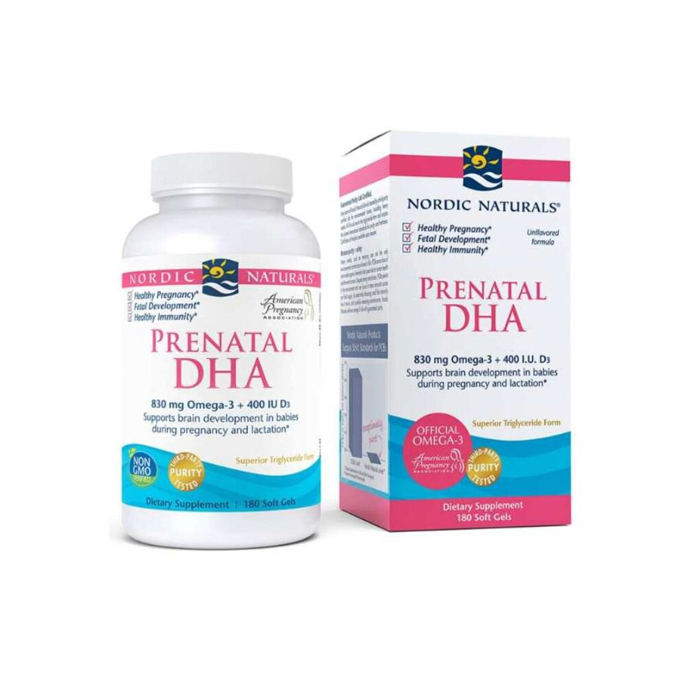 Nordic Naturals, Prenatal DHA Softgels 90's