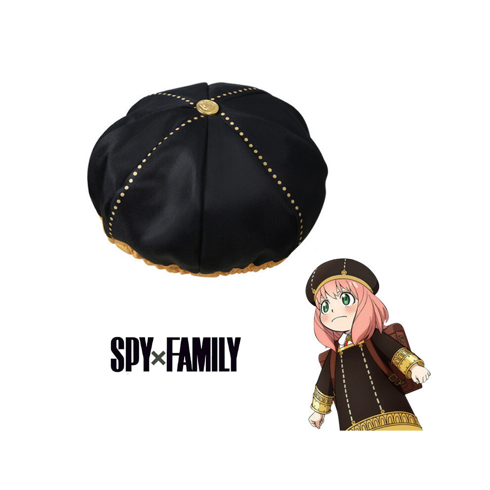 Rywolt Forger Anya Spyfamily Cosplay Beret Hat Cap Halloween Fancy Party Accessory