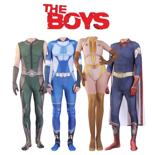 Boys The Cosplay Costumes Adults Kids Homelander Atrain Starlight Halloween