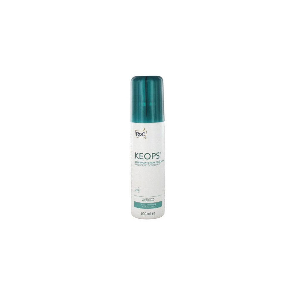 ROC Keops Fresh Spray Deodorant | Long-Lasting Odour Protection & Freshness - 100ml