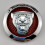 (Red) Suitable for Jaguar hood front grille logo (8.6cm) 1
