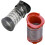 SPARES2GO Lower Change Over Valve + Short Internal Hose for Dyson DC40 Vacuum Cleaner 1