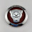 (Red) Suitable for Jaguar hood front grille Logo(7.2cm) 1