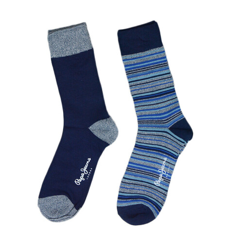 Pepe Jeans (EU 39) PEPE JEANS Mens Socks Boots 2 Pack