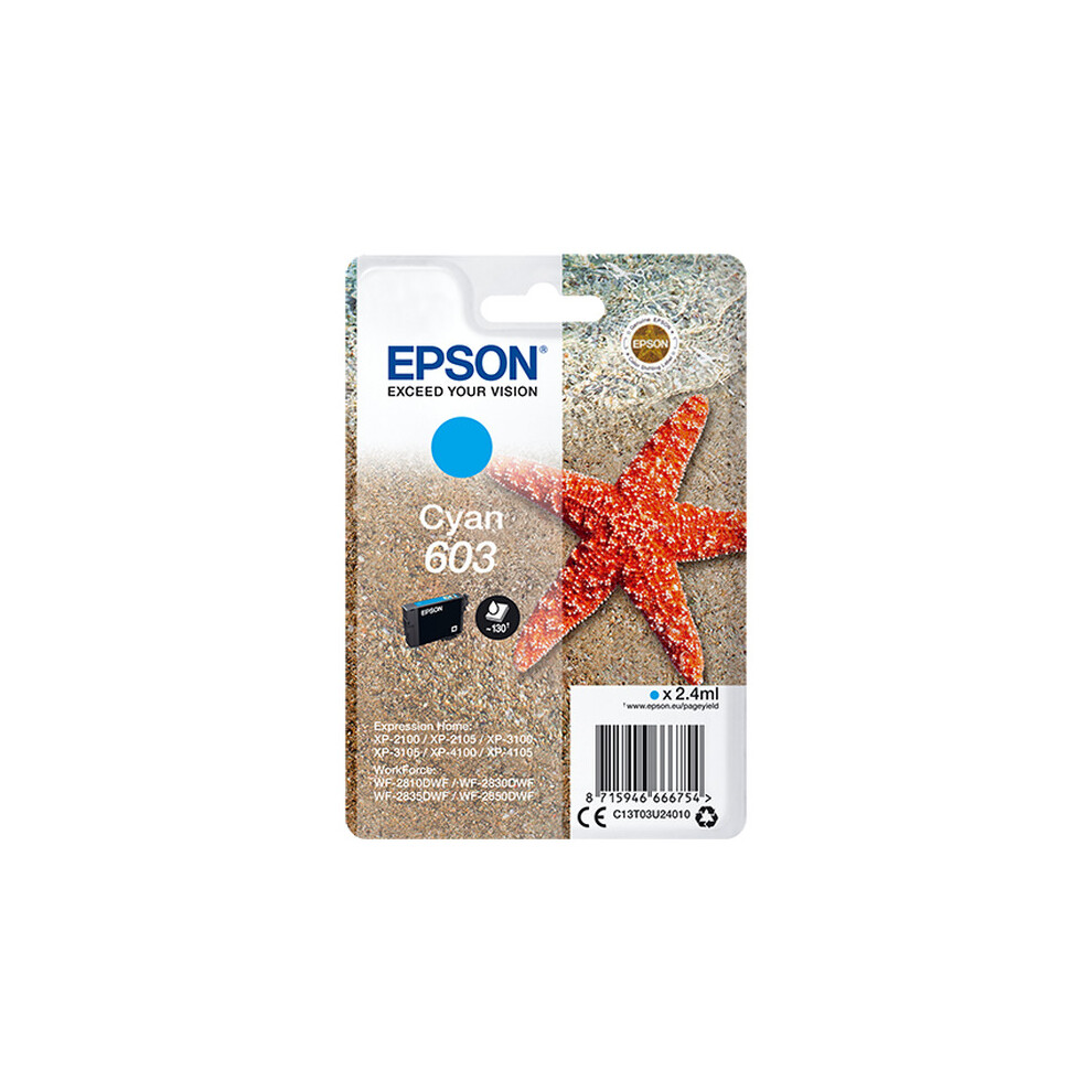 Epson C13T03U24010 ink cartridge Original Cyan 1 pcs - Image 9
