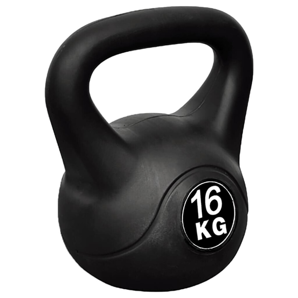 New 16 kg Kettlebell Gym Weight Fitness Training Kettle Bell Exercise Strength