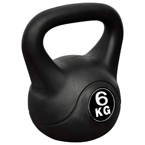 VidaXL New 6 kg Kettlebell Gym Weight Fitness Training Kettle Bell Exercise Strength