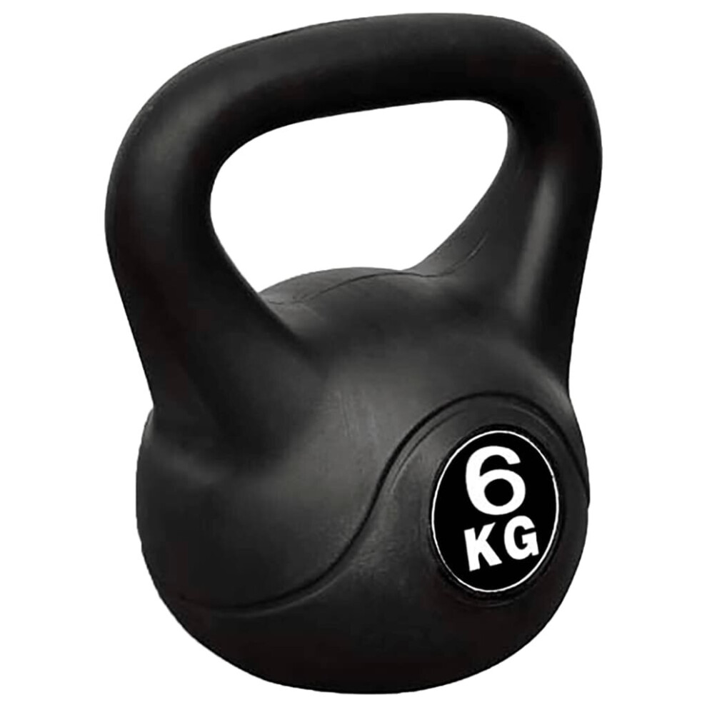 Vidaxl New 6 Kg Kettlebell Gym Weight Fitness Training Kettle Bell Exercise Strength