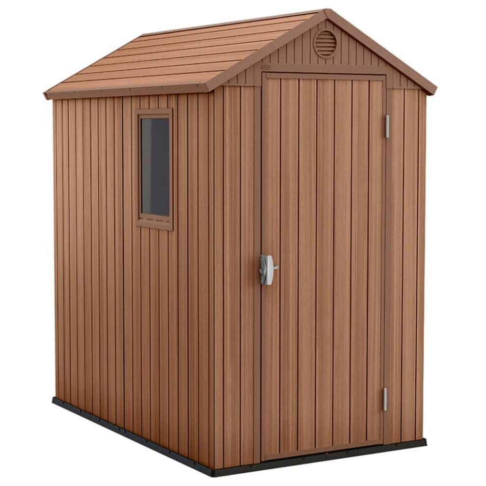 Keter Garden Shed Darwin 46 Woodlook Outdoor Shed Tool Store House Organiser