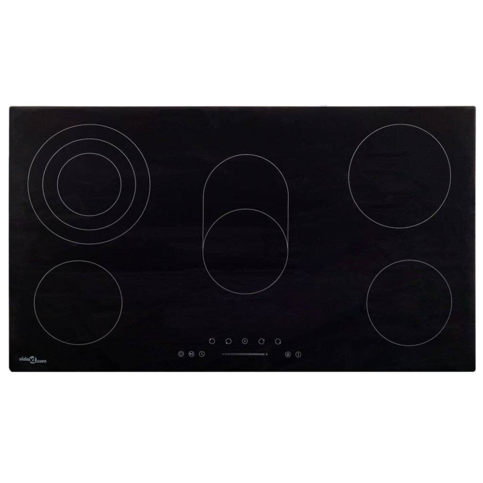 New Vidaxl Ceramic Hob With Burners Touch Control 77 Cm 8500 W Kitchen Cooker 51440 Size 5