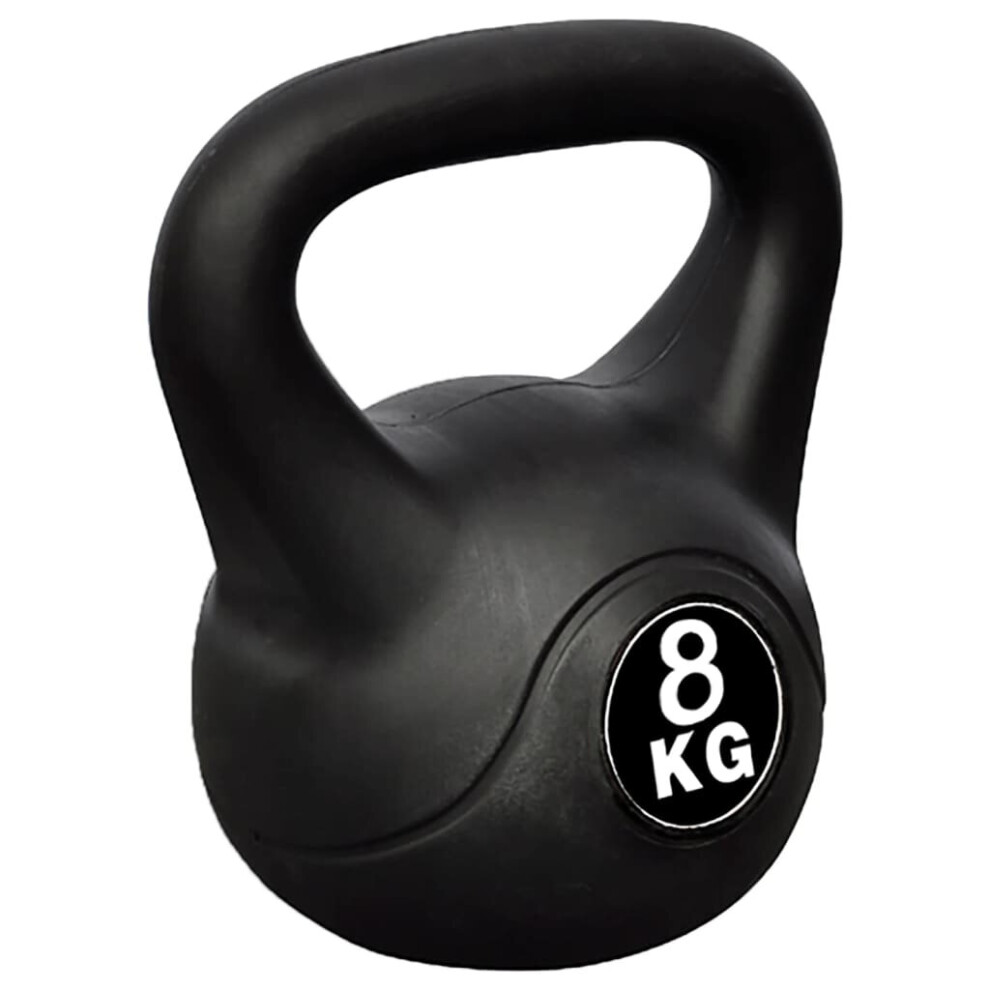 New 8 kg Kettlebell Gym Weight Fitness Training Kettle Bell Exercise Strength