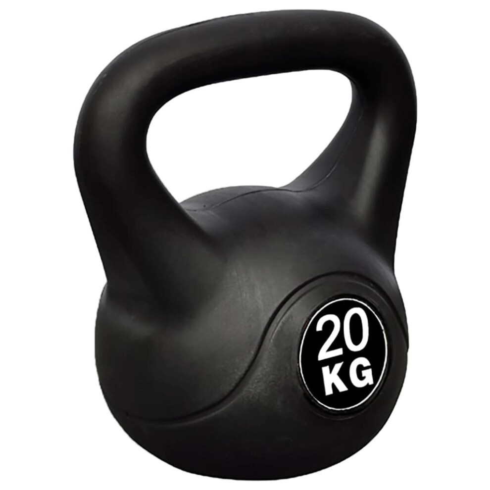 Vidaxl Kettlebell 20Kg Weight Fitness Training Kettle Bell Exercise Strength