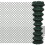 VidaXL vidaXL Chain Fence 1.5x15m Green Garden Patio Wire Mesh Panel Fencing Barrier 1