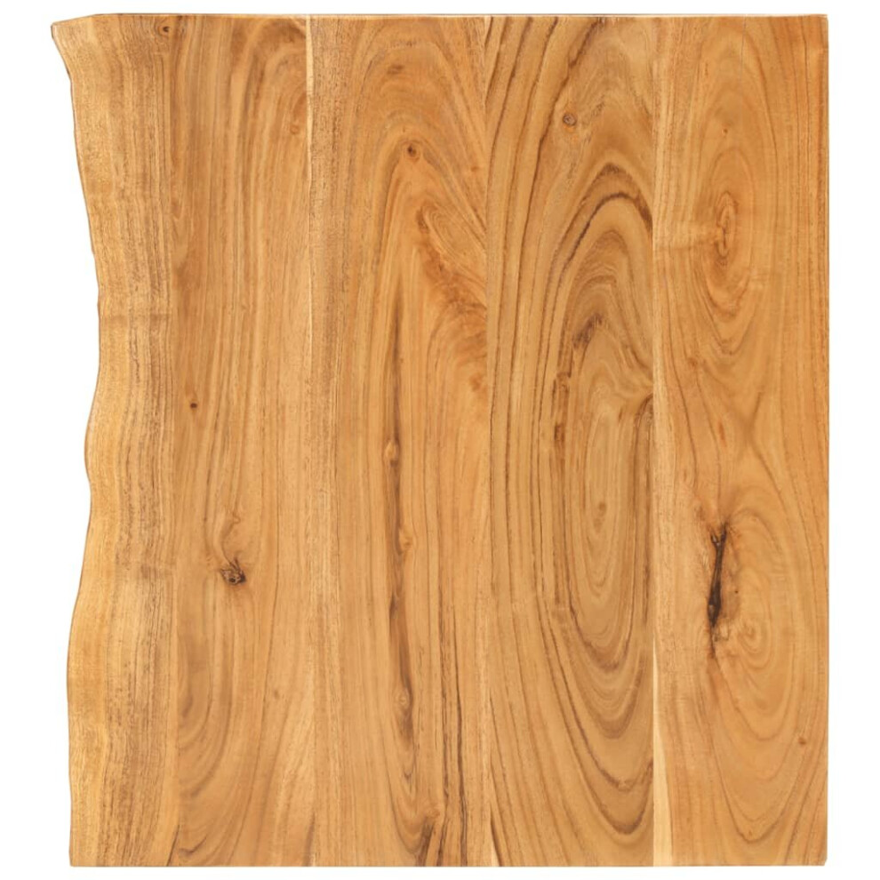 Vidaxl Solid Acacia Wood Bathroom Vanity Top Wooden Countertop Vanity Top