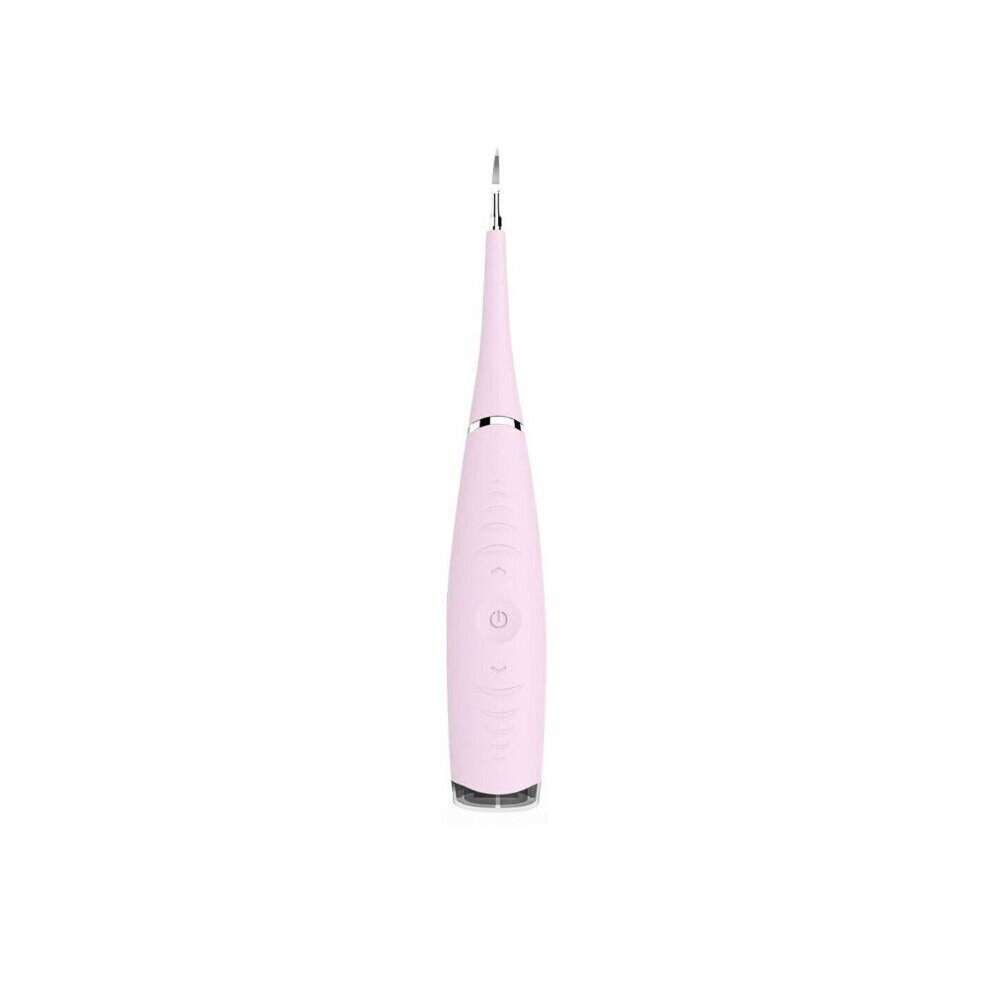 (Pink) Ultrasonic Tooth Cleaner | Electric Dental Tartar Remover