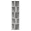 VidaXL vidaXL Corner Cabinet Concrete Grey Engineered Wood Standing Storage Cabinet 1