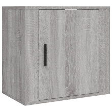 (Grey sonoma, 1 x Bedside cabinet) vidaXL 1/2x Wall-mounted Bedside Cabinet Floating Nightstand Multi Colours