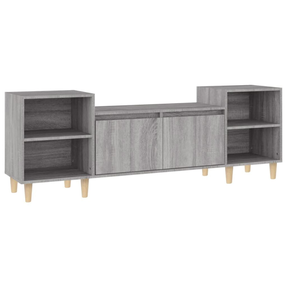Vidaxl (Grey Sonoma) Tv Cabinet Engineered Wood Home Sideboard Media Cabinet Multi Colours