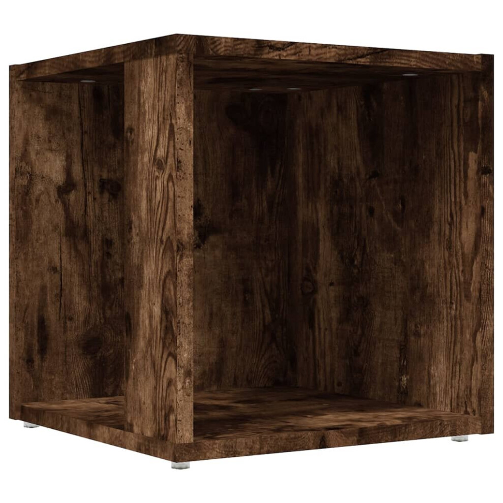 Vidaxl (Smoked Oak) Side Table Hallway End Sofa Table Coffee Couch Table Engineered Wood