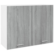 (grey sonoma) vidaXL Kitchen Cabinet Home Storage Shelf Organiser Cupboard Engineered Wood