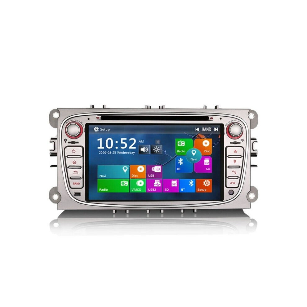 DAB+ Car Stereo Satnav DVB-T iPod BT FORD FOCUS C/S-MAX MONDEO GALAXY