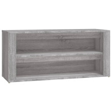 (Grey sonoma) vidaXL Shoe Rack Hallway Shoe Storage Cupboard Shoe Cabinet Engineered Wood