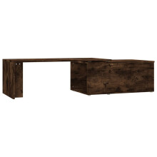 (Smoked oak) vidaXL Coffee Table Engineered Wood Lounge End Couch Table Desk Multi Colours