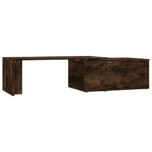VidaXL (Smoked oak) vidaXL Coffee Table Engineered Wood Lounge End Couch Table Desk Multi Colours