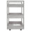 VidaXL (Grey sonoma) vidaXL Kitchen Trolley Engineered Wood Organiser Trolley Rack Multi Colours 7