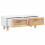 VidaXL (white) vidaXL Solid Wood Pine Coffee Table Engineered Wood Side Table Multi Colours 4