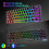 UrChoiceLtd 60% Mechanical Keyboard Wired/Wireless Bluetooth5.0 Dual-mode Keyboa 3