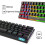UrChoiceLtd 60% Mechanical Keyboard Wired/Wireless Bluetooth5.0 Dual-mode Keyboa 5