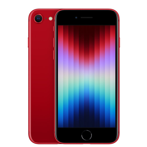 Refurbished Apple Apple iPhone SE 2022 5G 3rd Gen 128GB - Red